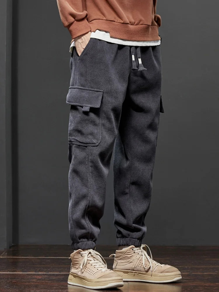 Men's Elastic Waist Casual Pants