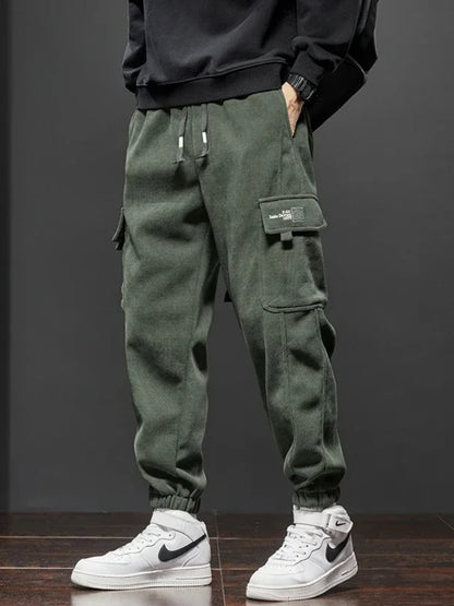 Men's Elastic Waist Casual Pants