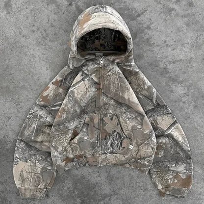 Streetwear Camo Pattern Hoodie