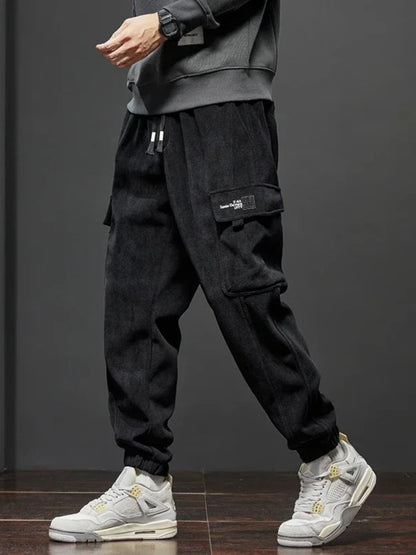 Men's Elastic Waist Casual Pants