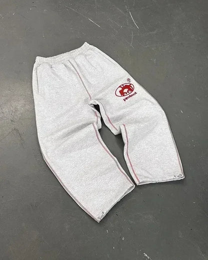 Embroidered Tactical Jogging Pants