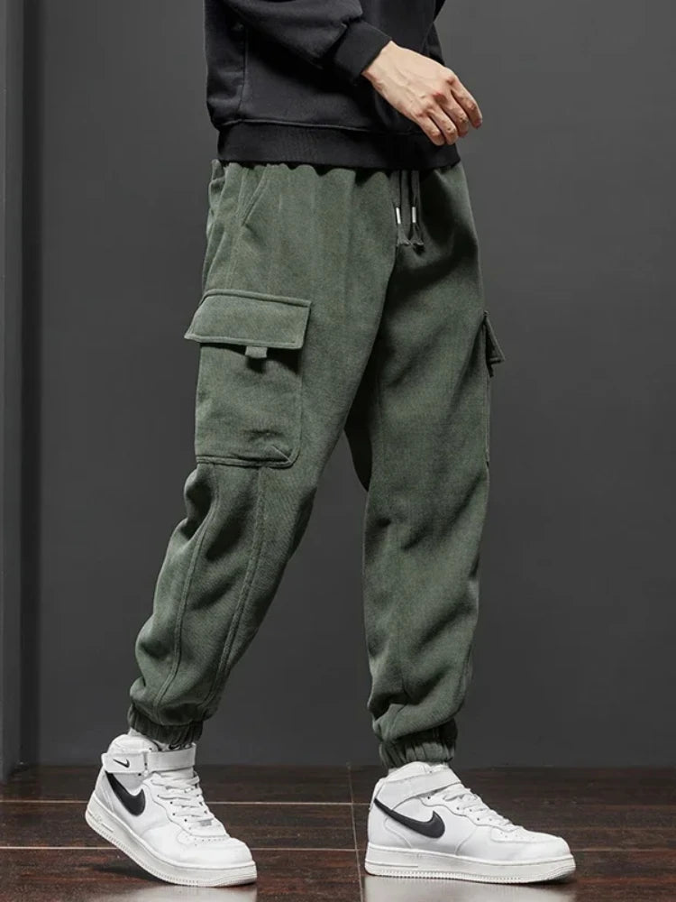 Men's Elastic Waist Casual Pants